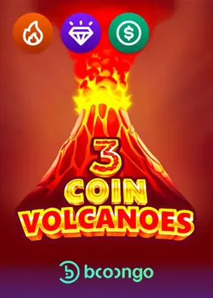 3 Coin Volcanoes pokie by 3Oaks at True Blue Bets