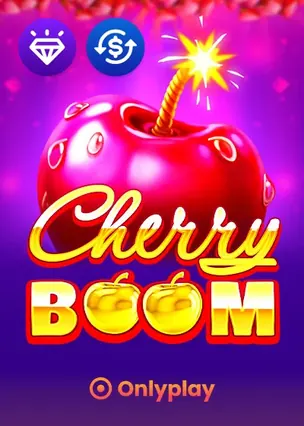 Cherry Boom pokie by Onlyplay at True Blue Bets