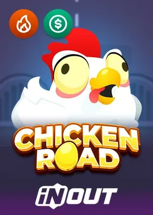 Chiken Road pokie by InOut at True Blue Bets