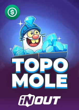 topo mole pokie by InOut at True Blue Bets